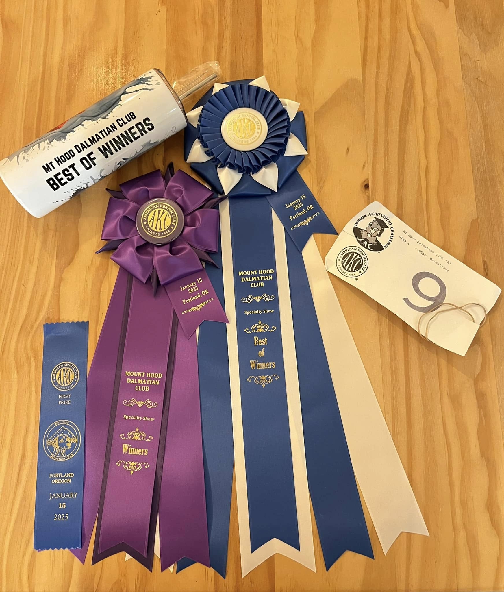 Mt Hood Dalmatian Club Specialty II – Jan 16, 2025